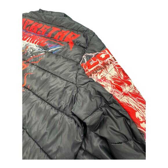 Rockstar Original Men's Izzy Graphic Full Zip 2XL Puffer Jacket Streetwear Punk - Picture 15 of 16